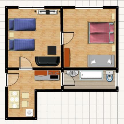 Brezno - 2 izbový apartmán Esterno foto